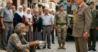 Halk ona “deli” diyordu ve taş atıyordu…