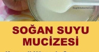 Kanserle mücadelede soğan suyu