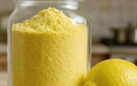 Limon tozu yapmak çok kolay
