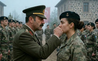 Koramiral bir deniz subayına yaptı