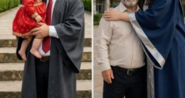 Öz annem beni terk ettikten sonra babam beni tek başına büyüttü.