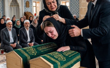 İkizlerimin cenazesinde…