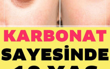Karbonat İle 10 Yaş Genç Görünün