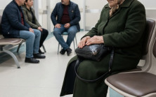 Hastanenin bekleme salonunda insanlar yaşlı bir kadına sessizce gülüyordu — ta ki bir doktorun tek bir sorusu bütün odayı buz kesene kadar…
