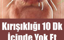 Yüzünüzdeki kırışıklıkları bu yöntemle sona erdirebilirsiniz