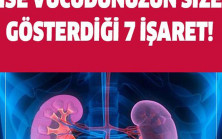 Böbreğiniz tehlikede ise, vücut size bu 7 işareti verecek