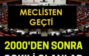 meclisten geçti