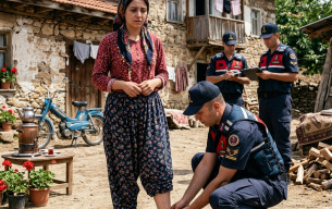 Üniformasını çıkarıp Komiser Elif Kaya
