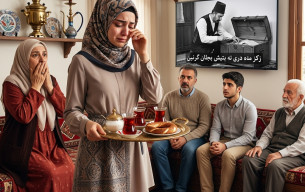 Annemin mevlit gününde, yengem eşimi hizmetçi gibi kullanıp 12 sofraya yemek servis ettirdi